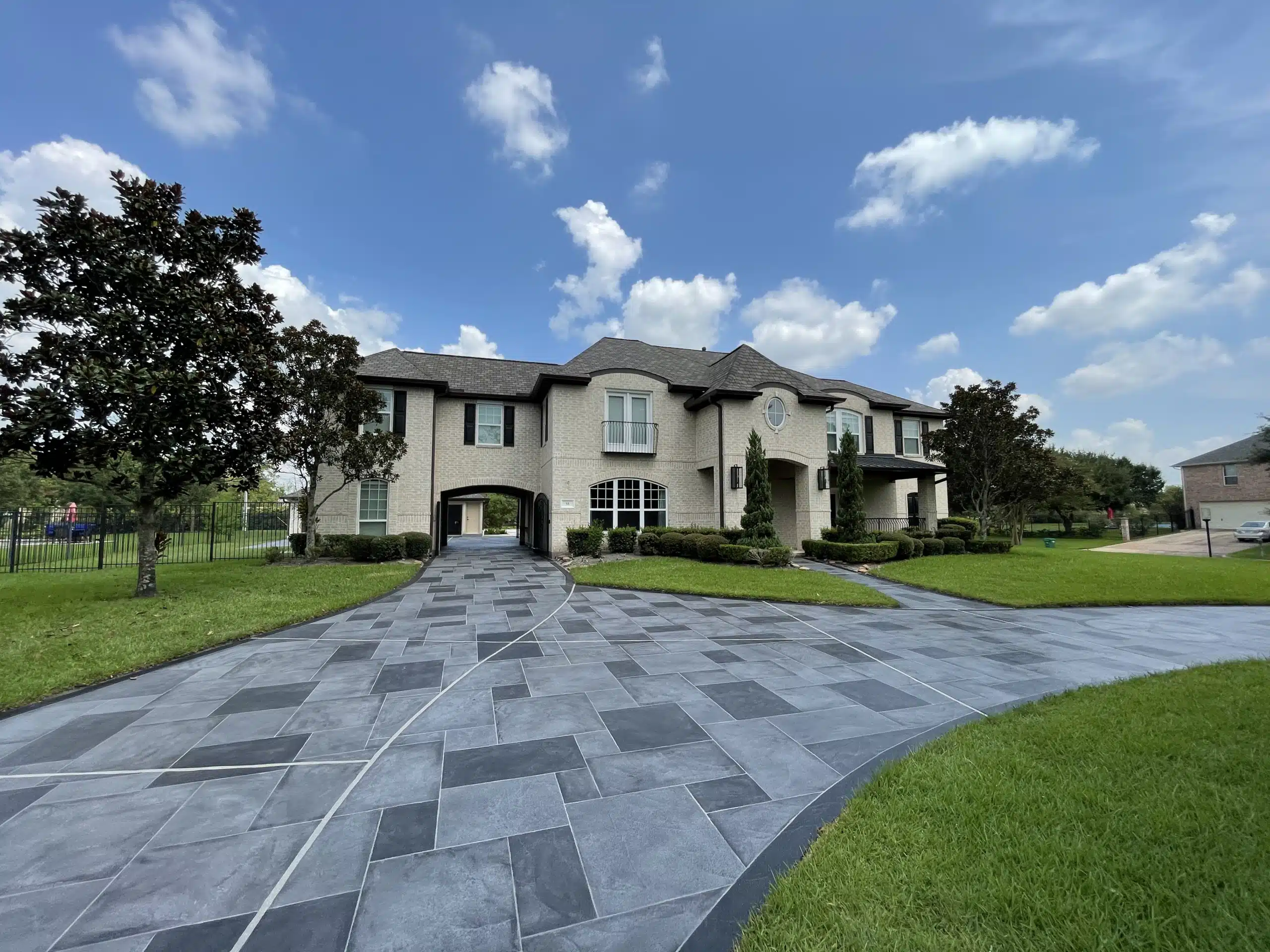 Concrete driveway resurfacing in Fort Worth, TX
