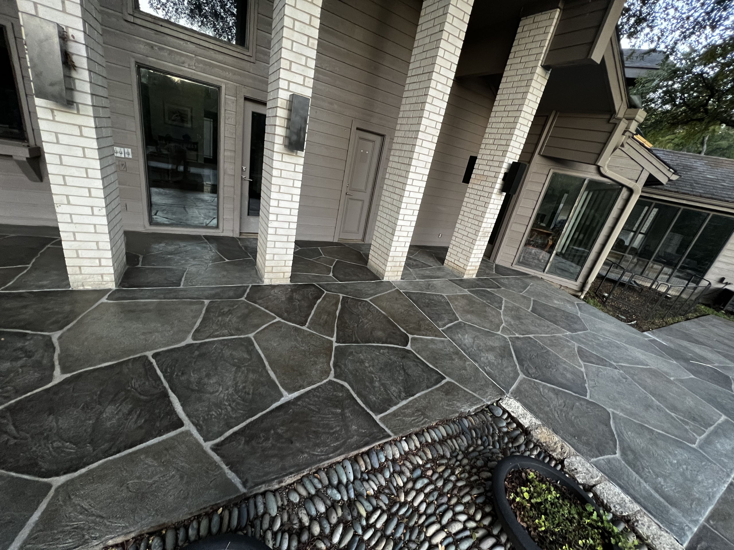 Concrete overlay resurfacing in Fort Worth, TX