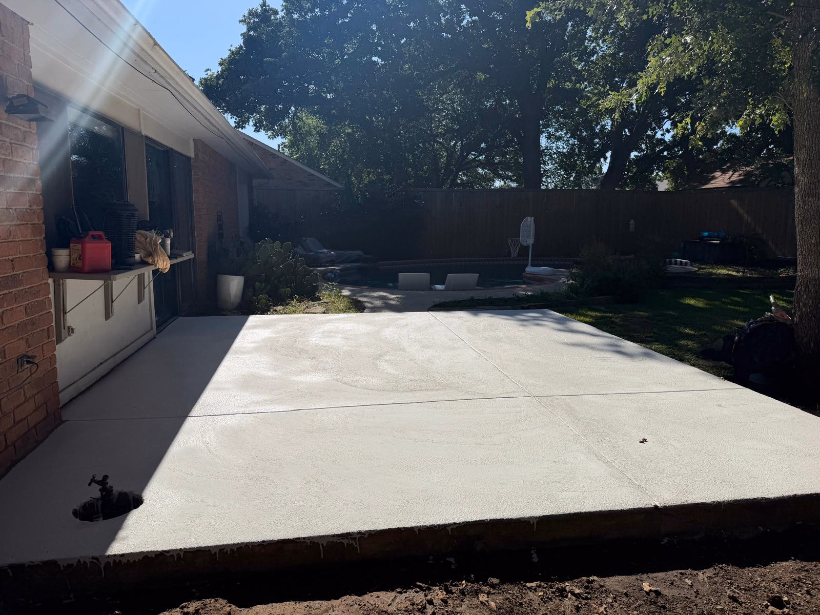 Concrete driveway resurfacing in Fort Worth, TX
